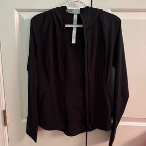Black Lululemon zip up size 2
